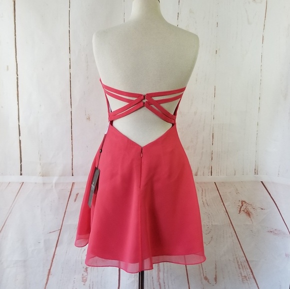 Alyce Paris Strapless Short Homecoming Dress - Picture 5 of 8